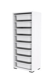 Hanah Home Armario Multiusos Cara 8N - Blanco